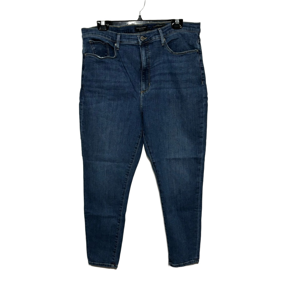 Women's Banana Republic Jeans, High-Rise Skinny Jeans, Blue, Size 33